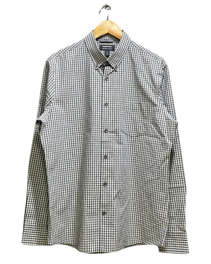 Nordstrom Gray Cotton Shirt For Men Large | Preloved Labels