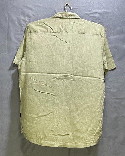 Kenneth Cole Green Cotton Shirt For Men X Large | Preloved Labels