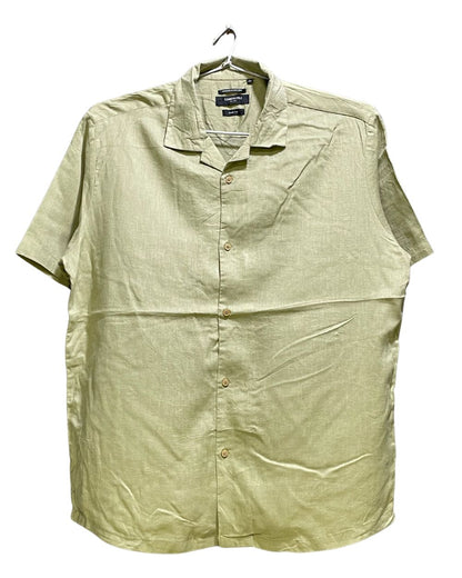 Kenneth Cole Green Cotton Shirt For Men X Large | Preloved Labels