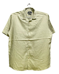 Kenneth Cole Green Cotton Shirt For Men  X Large
