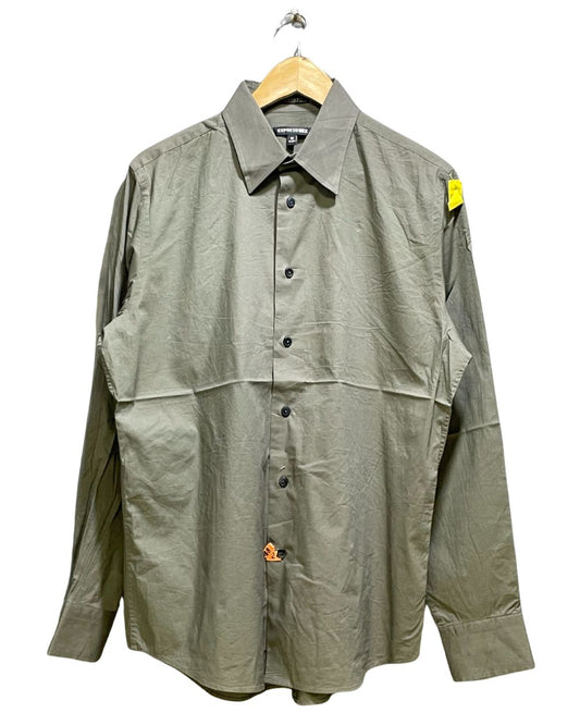 Express1MX Gray Cotton Shirt For Men Medium | Preloved Labels