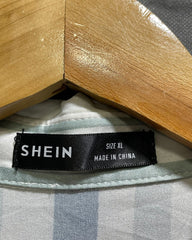 SHEIN Gray Cotton Shirt For Men X Large | Preloved Labels