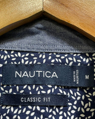 Nautica Blue Cotton Shirt For Men Medium | Preloved Labels