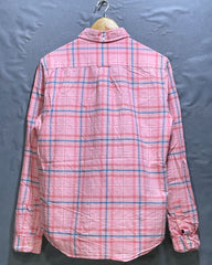 Aeropostale Pink Cotton Shirt For Men Small | Preloved Labels
