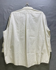 Lassy's Big Tall Cream Cotton Shirt For Men 3X Large | Preloved Labels