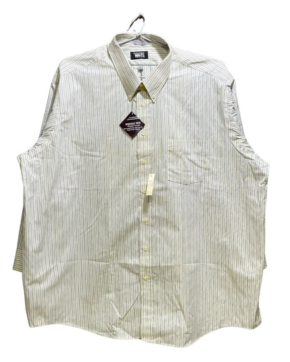 Lassy's Big Tall Cream Cotton Shirt For Men 3X Large | Preloved Labels