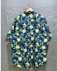 Old Navy Blue Cotton Shirt For Men X Large | Preloved Labels