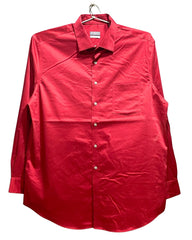 Van Heusen Red Cotton Shirt For Men X Large | Preloved Labels