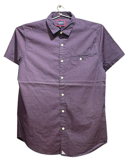 Six Lincoin Blue Cotton Shirt For Men Large | Preloved Labels