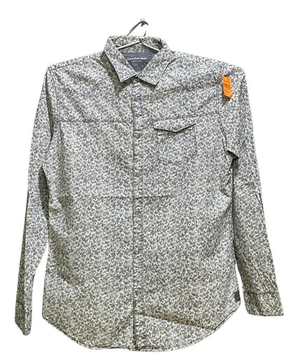 Calvin Klein Gray Cotton Shirt For Men Small | Preloved Labels
