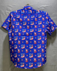 Grtxin Blue Cotton Shirt For Men M | Preloved Labels
