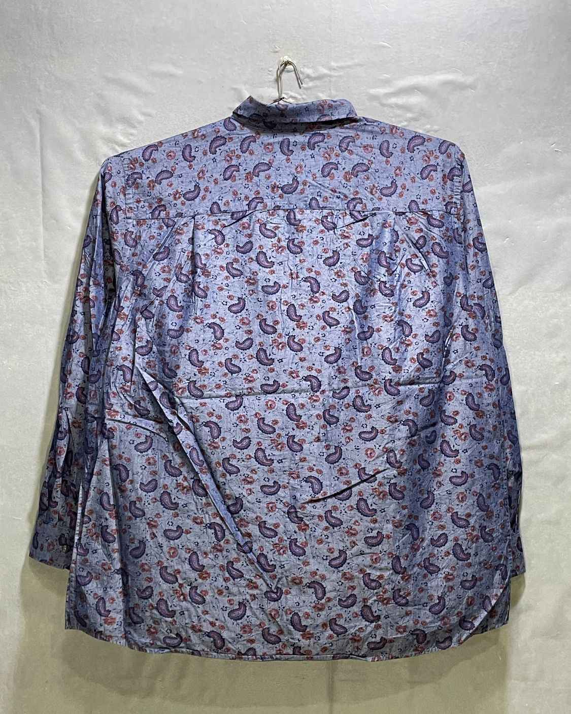 True Nation Blue Cotton Shirt For Men X Large | Preloved Labels