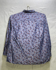 True Nation Blue Cotton Shirt For Men X Large | Preloved Labels