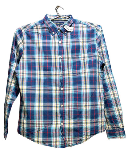 Aeropostale Blue Cotton Shirt For Men S | Preloved Labels