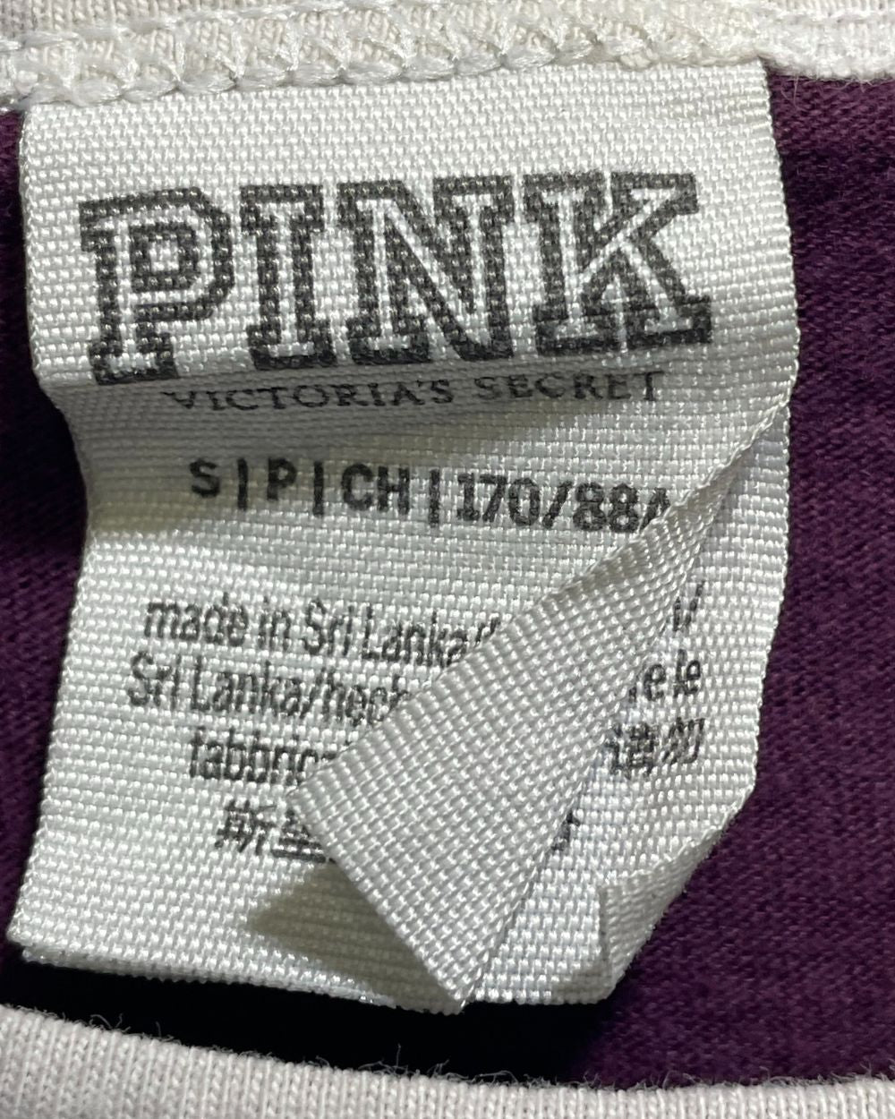 Pink Maroon T Shirt For Men Small | Preloved Labels