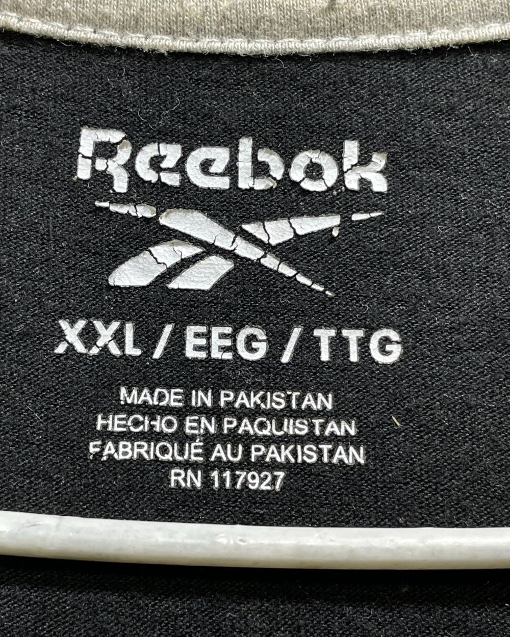 Reebok Black T Shirt For Men XX Large | Preloved Labels