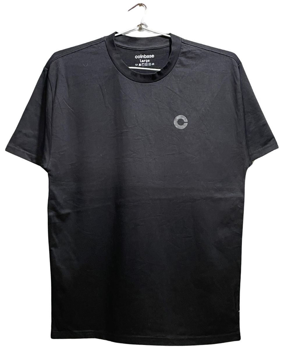 Coinbase Black T Shirt For Men L | Preloved Labels