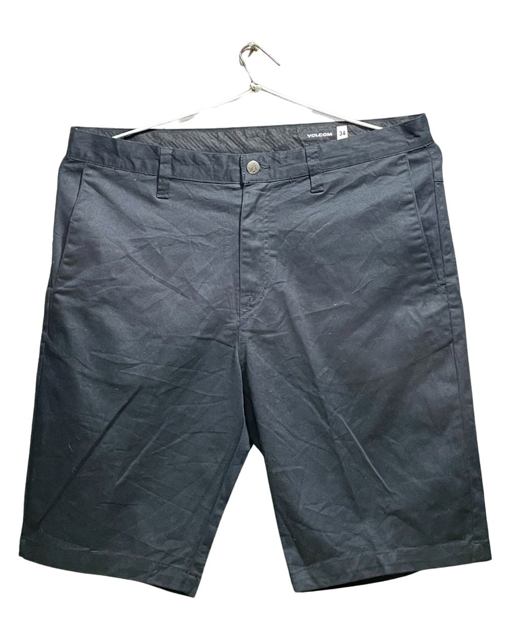 Volcom Black Cotton Short For Men L | Preloved Labels