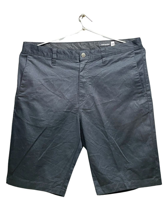 Volcom Black Cotton Short For Men L | Preloved Labels