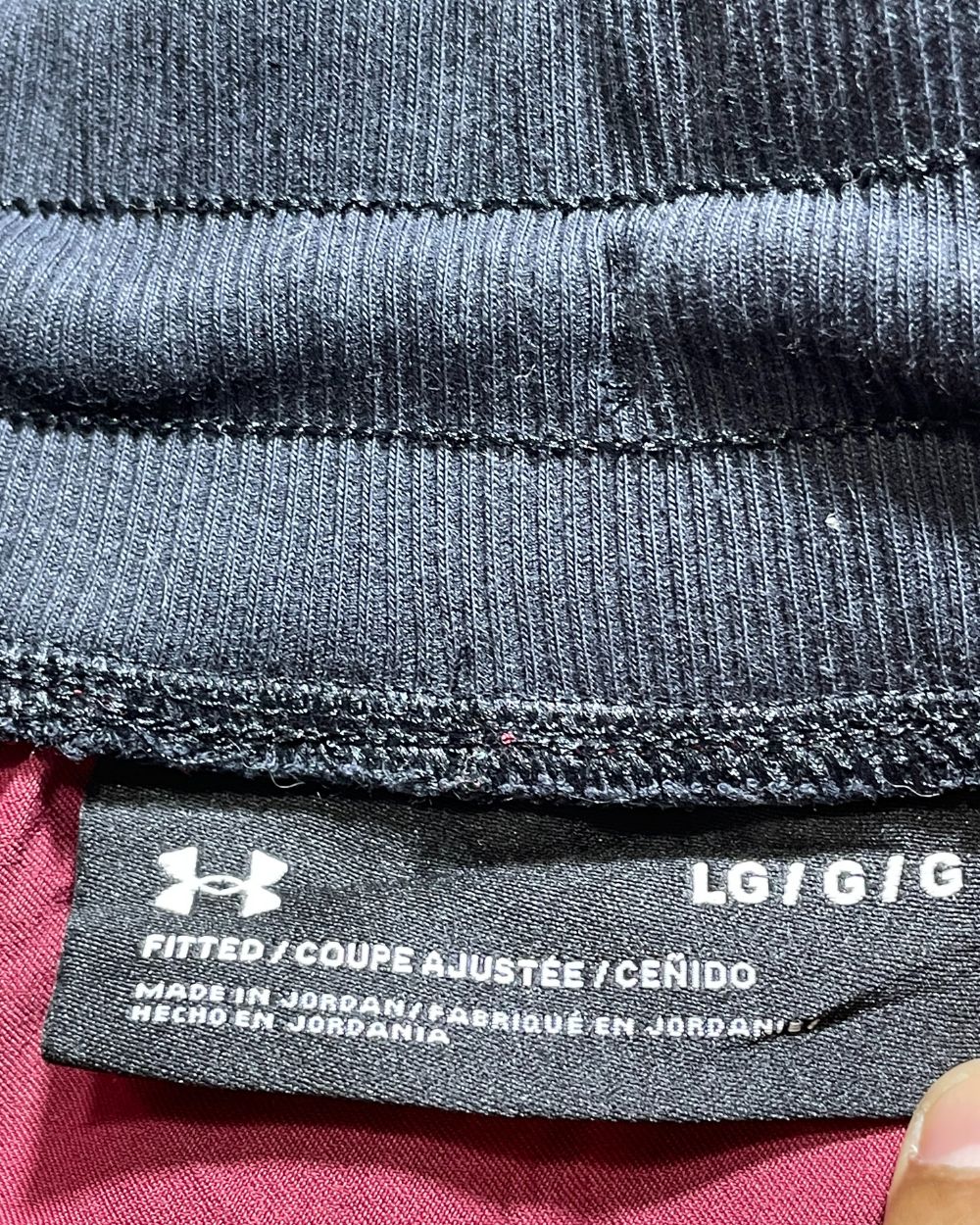 Under Armour Maroon Cotton Short For Men L | Preloved Labels