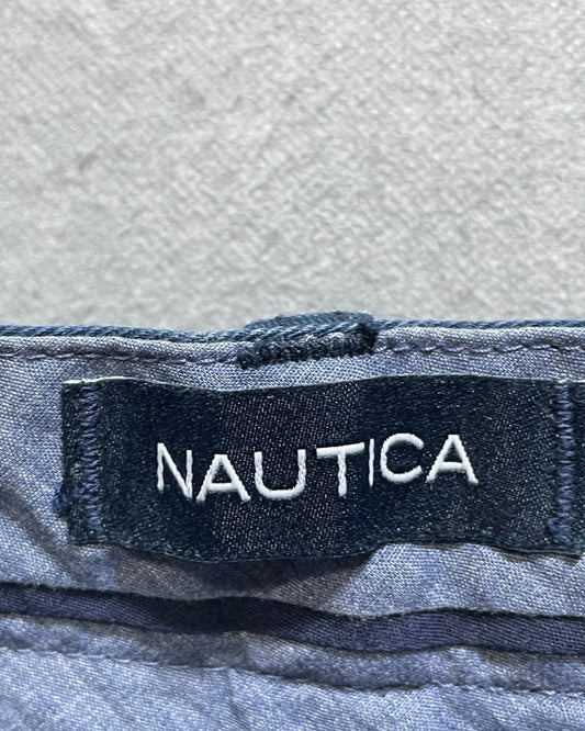 Nautica Blue Cotton Short For Men XL | Preloved Labels
