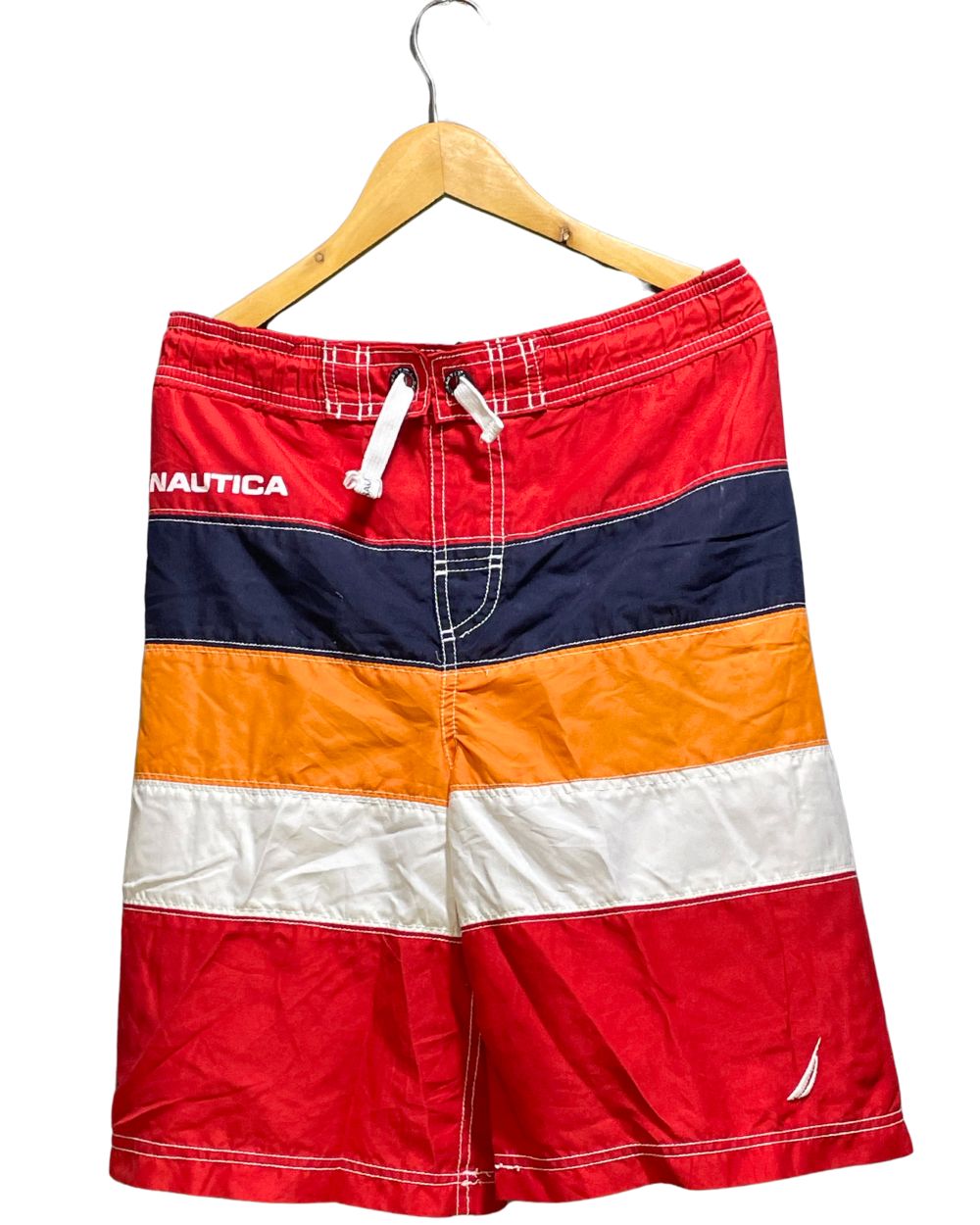 Nautica Red Parachute Short For Men M | Preloved Labels