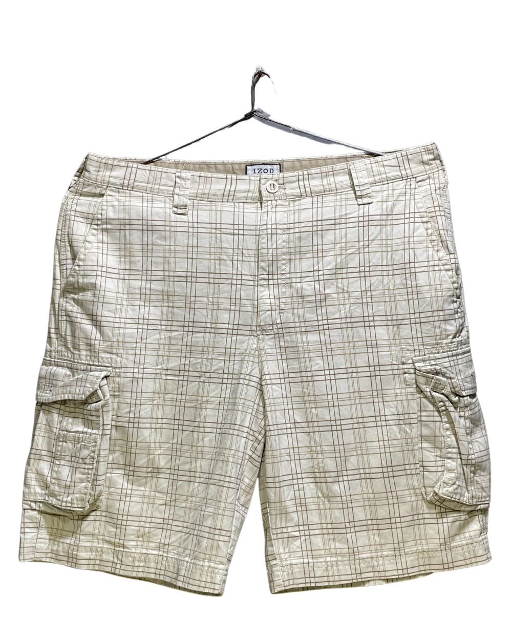 Izod Cream Cotton Short For Men X Large | Preloved Labels