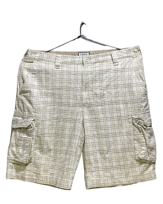 Izod Cream Cotton Short For Men X Large | Preloved Labels