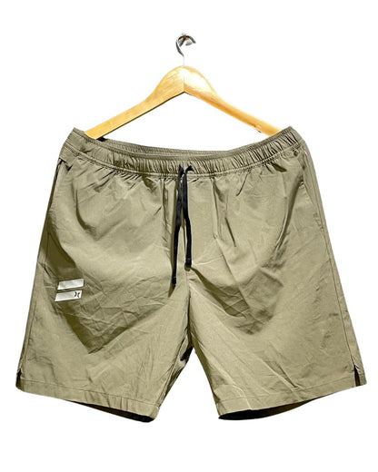 Hurley Khaki Cotton Short For Men Large | Preloved Labels