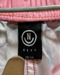 Neff Pink Cotton Short For Men XX Large | Preloved Labels