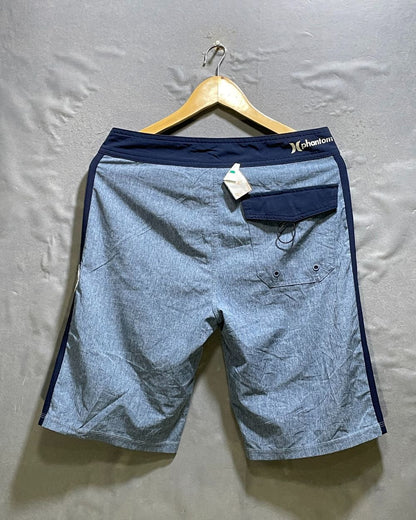 Hurley Blue Cotton Short For Men M | Preloved Labels