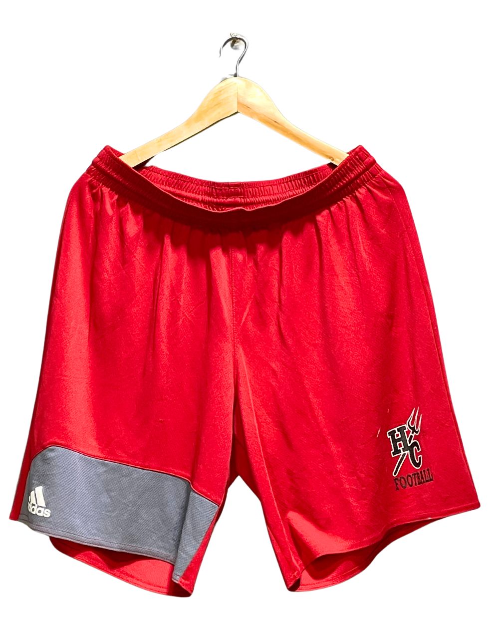 Adidas Red Sport Short For Men L | Preloved Labels