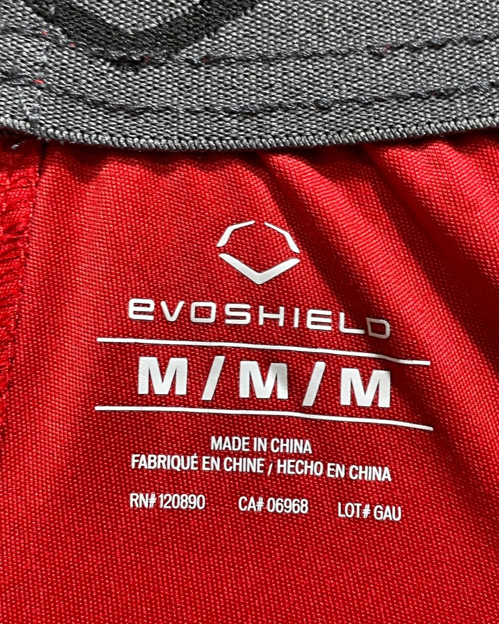 Evoshield Red Sport Short For Men M | Preloved Labels