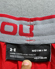 Under Armour Red Sport Short For Men M | Preloved Labels