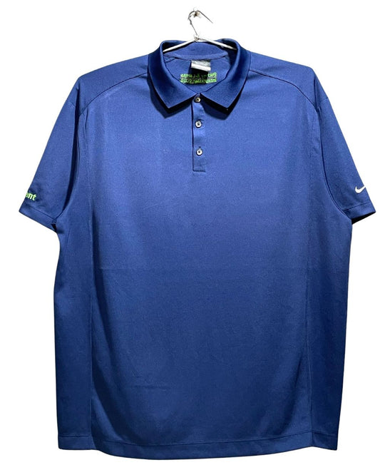 Nike Blue Sport Polo T Shirt For Men XX Large | Preloved Labels