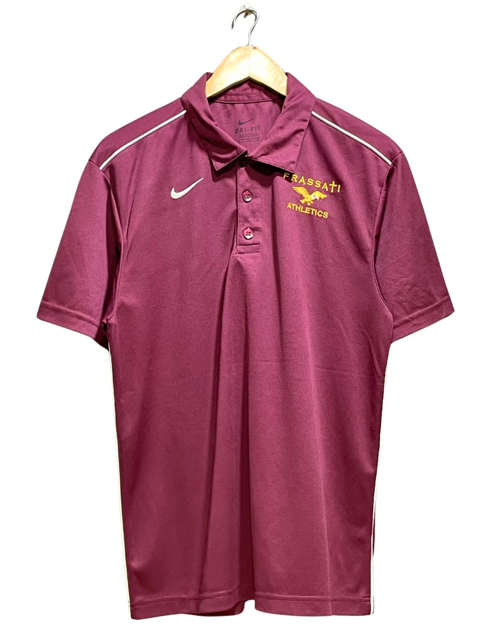 Nike Maroon Sport Polo T Shirt For Men S | Preloved Labels