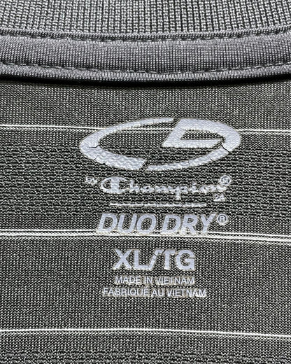 Champion Gray Sport Polo T Shirt For Men X Large | Preloved Labels