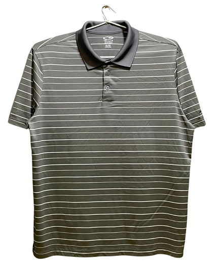 Champion Gray Sport Polo T Shirt For Men X Large | Preloved Labels