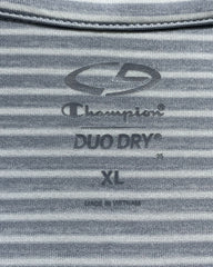 Champion Gray Sport Polo T Shirt For Men X Large | Preloved Labels