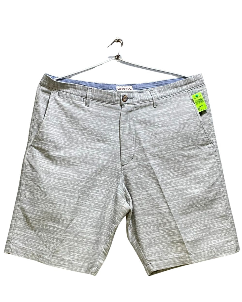 Merona Gray Cotton Short For Men Large | Preloved Labels