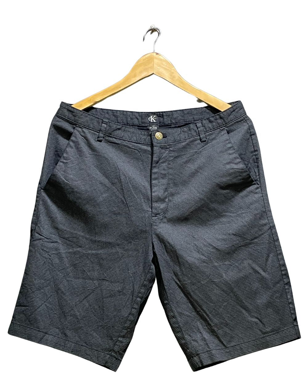 Calvin Klein Gray Cotton Short For Men Medium | Preloved Labels