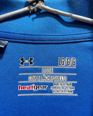 Under Armour Blue Sport Polo T Shirt For Men Large | Preloved Labels
