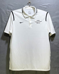 Nike White Sport Polo T Shirt For Men Large | Preloved Labels