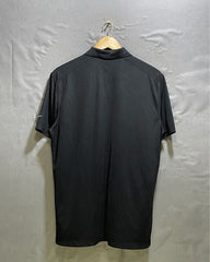 Nike Black Sport Polo T Shirt For Men Medium | Preloved Labels