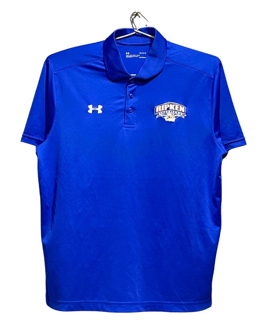 Under Armour Blue Sport Polo T Shirt For Men Large | Preloved Labels