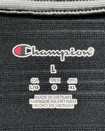 Champion Gray Sport Polo T Shirt For Men Large | Preloved Labels