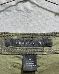 Sean John Camouflage Cotton Short For Men XL | Preloved Labels