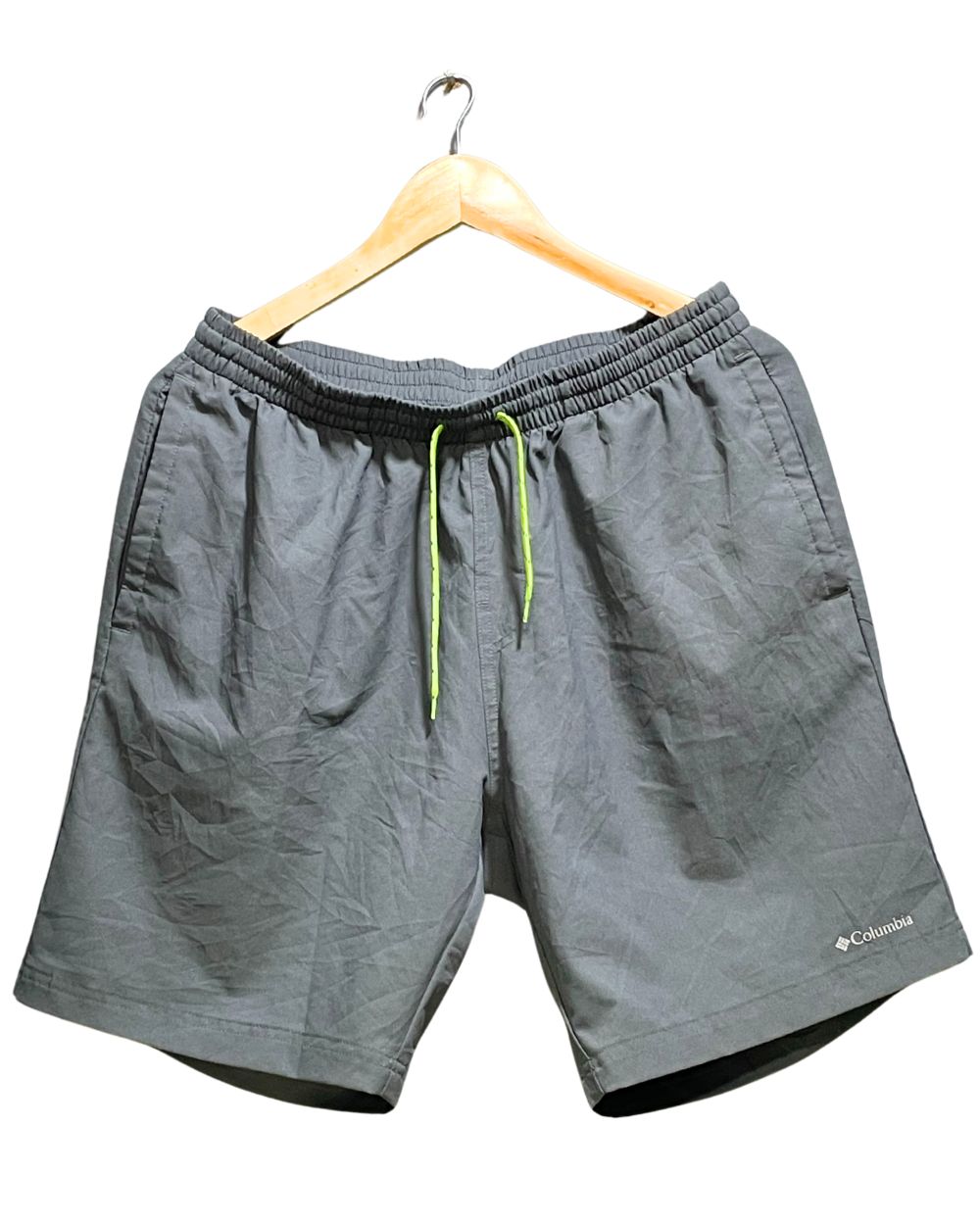 Columbia Gray Cotton Short For Men Medium | Preloved Labels