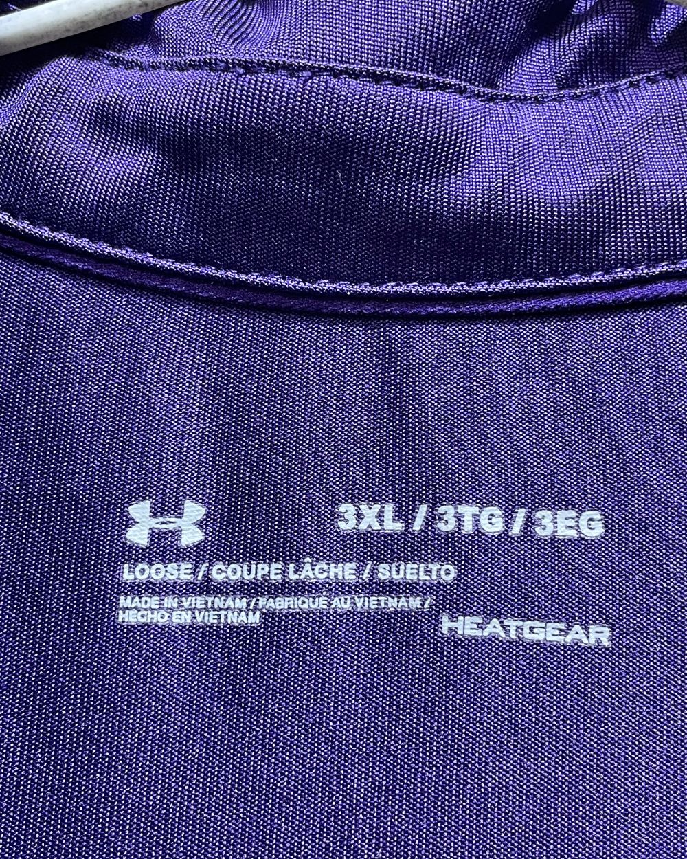 Under Armour Purple Sport Polo T Shirt For Men 3X Large | Preloved Labels