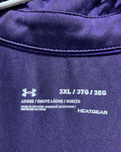Under Armour Purple Sport Polo T Shirt For Men 3X Large | Preloved Labels